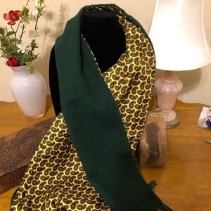 Renato Balestra Foulard Paisley Silk Wool Scarf